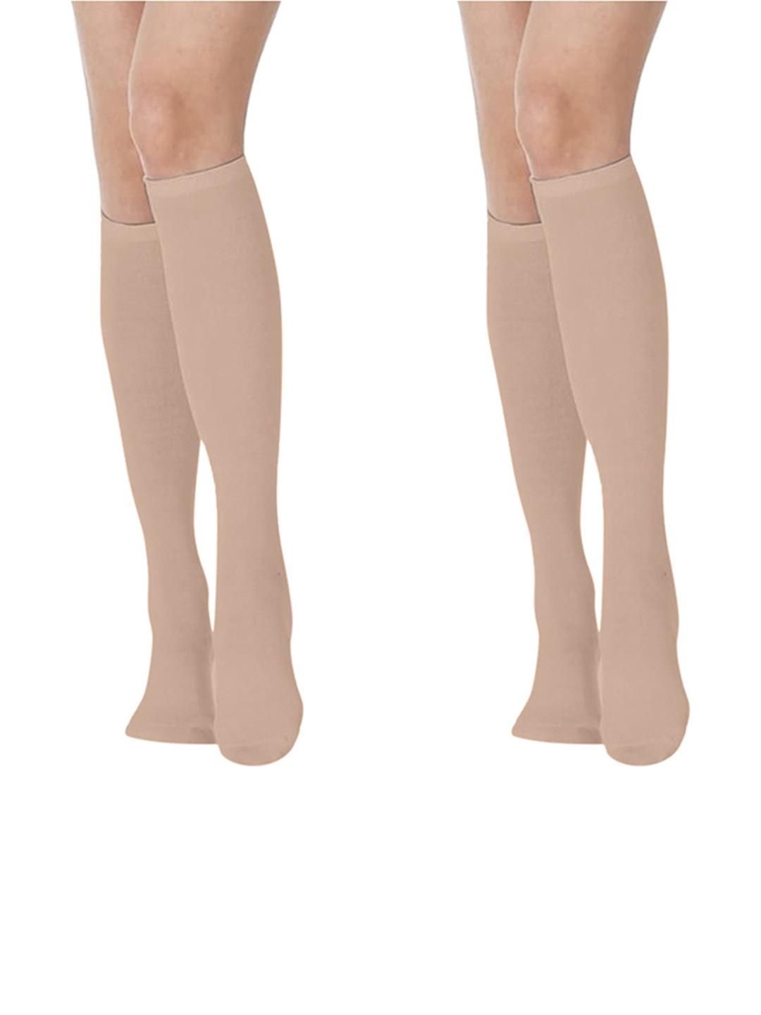 MUKHAKSH Kids Beige Socks-picture-32