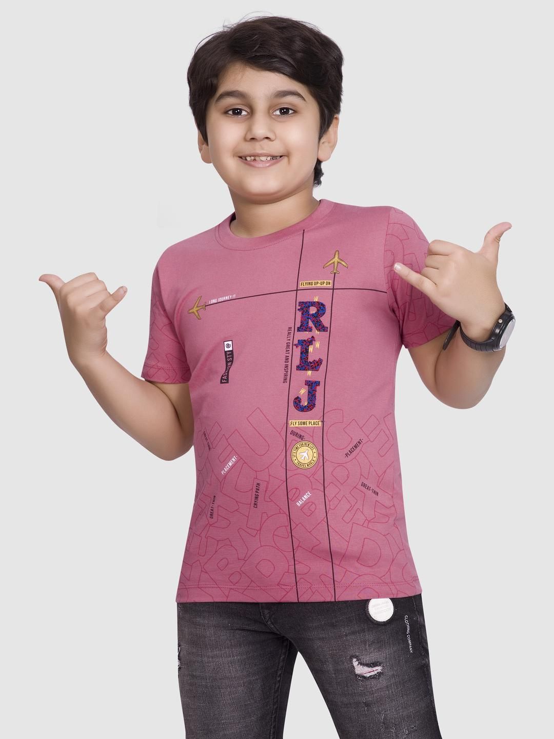 Little funky Boys Pink Tshirts-picture-45