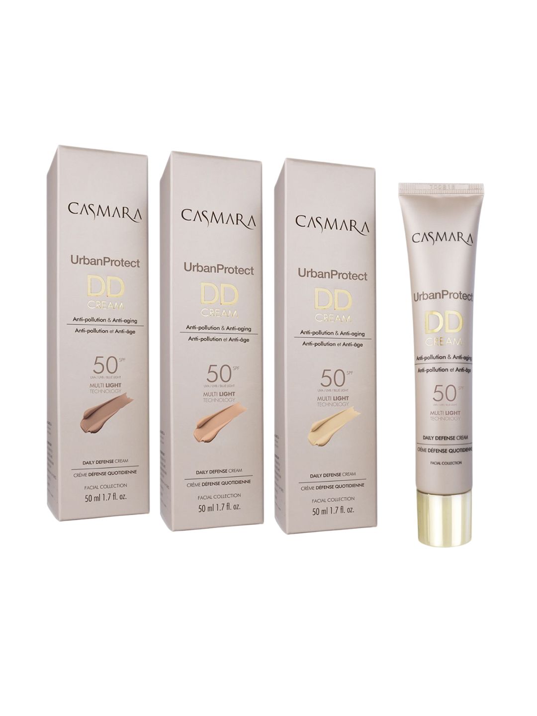 Casmara Urban Protect DD Cream SPF 50- 50 ml- Light 01-image-28