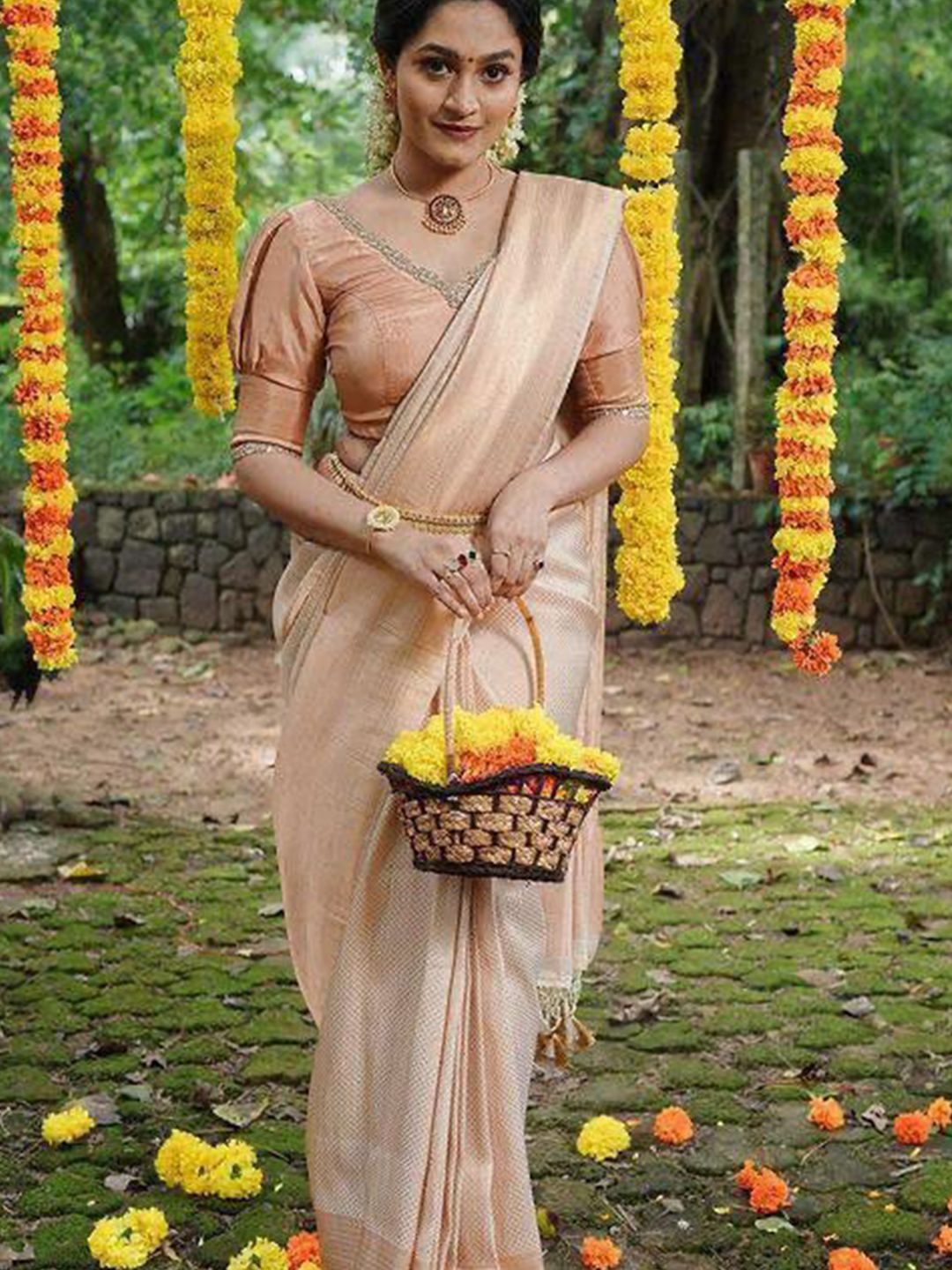 VILLE FASHION Woven Design Zari Banarasi Saree-picture-32