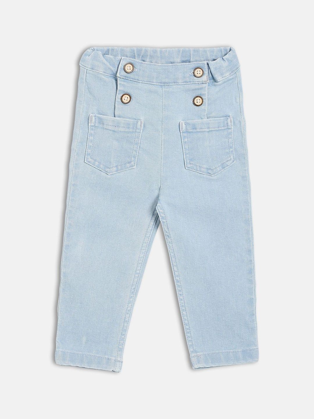 MINI KLUB Girls Regular Fit Mid-Rise Jeans-picture-32