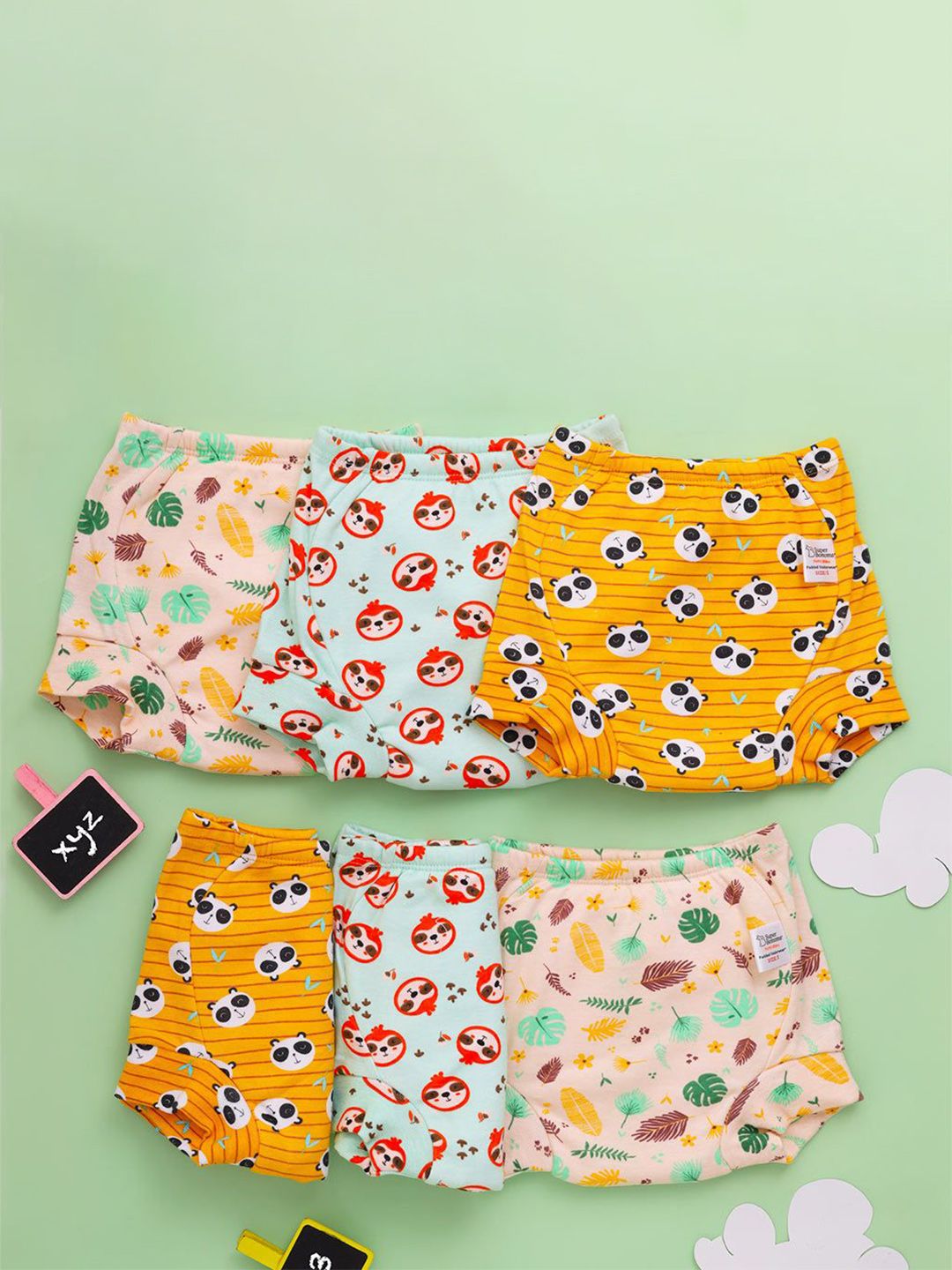 SuperBottoms Set Of 6 Padded Underwear For Potty Training & Mess-Free Diaper-image-23