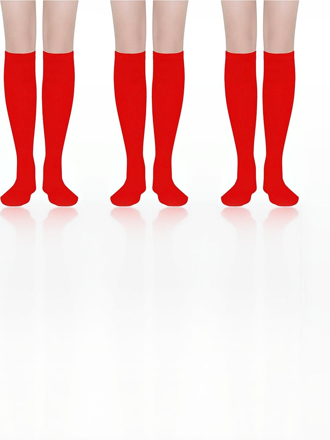 MUKHAKSH Kids Red Socks-picture-13