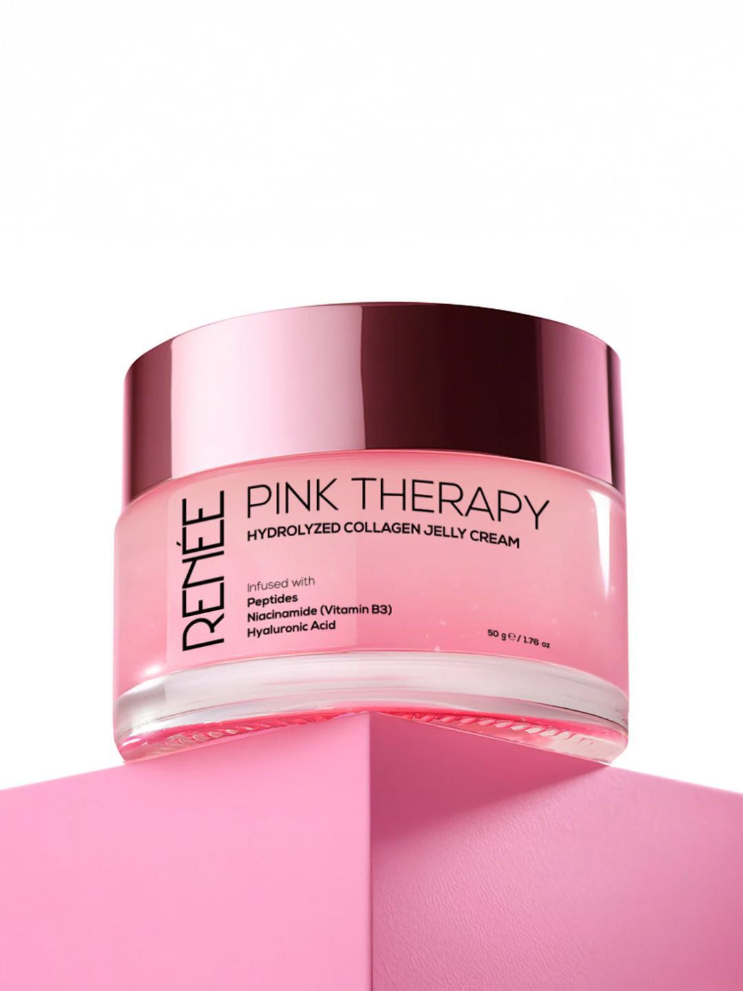 Renee Pink Therapy Hydrolyzed Collagen Jelly Cream- 50 g-image-48