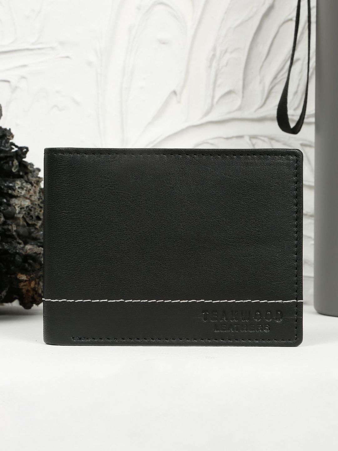 Teakwood Leathers Men Leather Two Fold Wallet-image-27