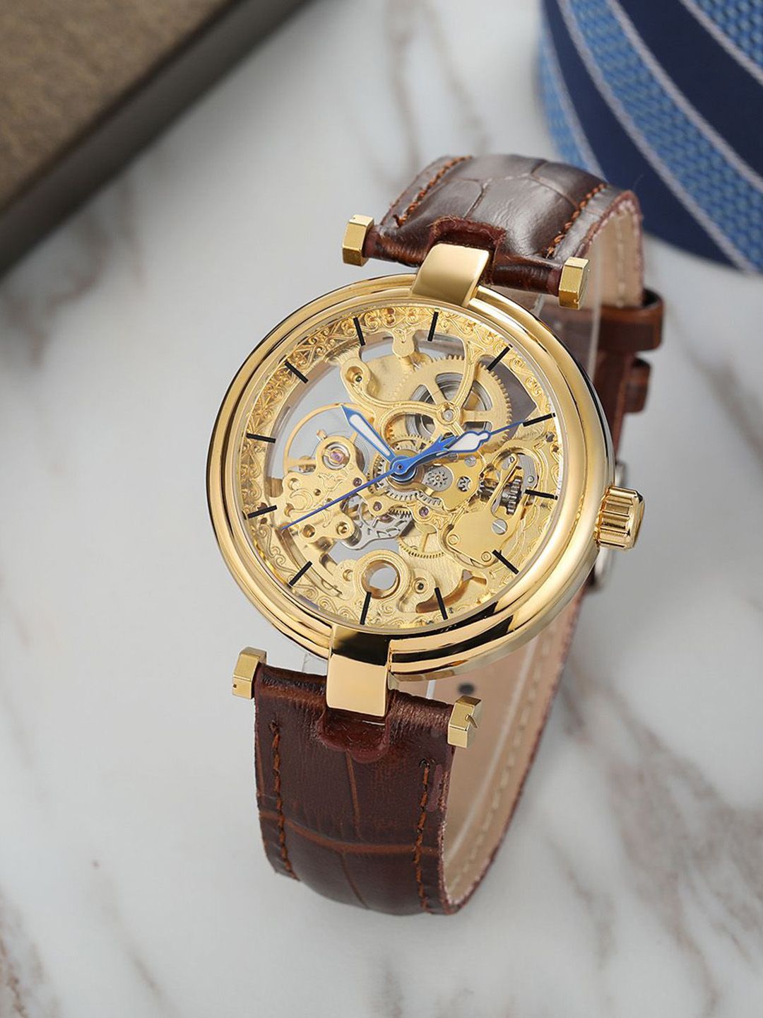 FORSINING Men Dial & Leather Straps Analogue Watch FSG8160M3G2-picture-31