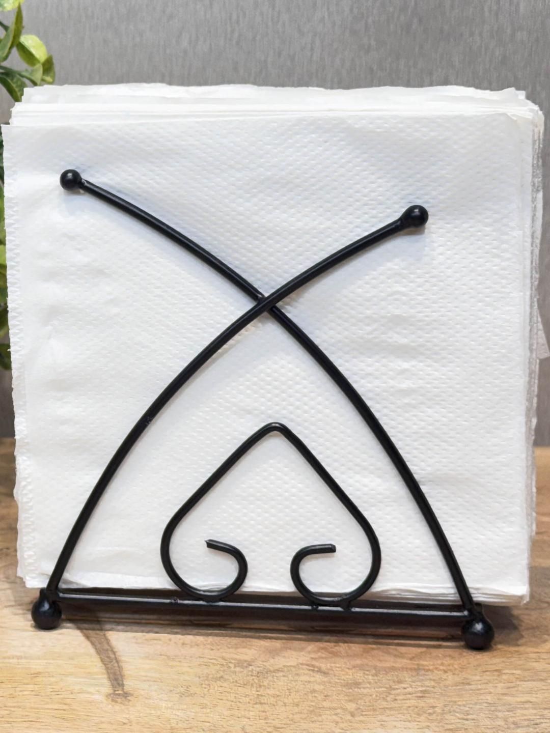 ESSENZA MAISON Black Metal Tissue Holder-picture-31