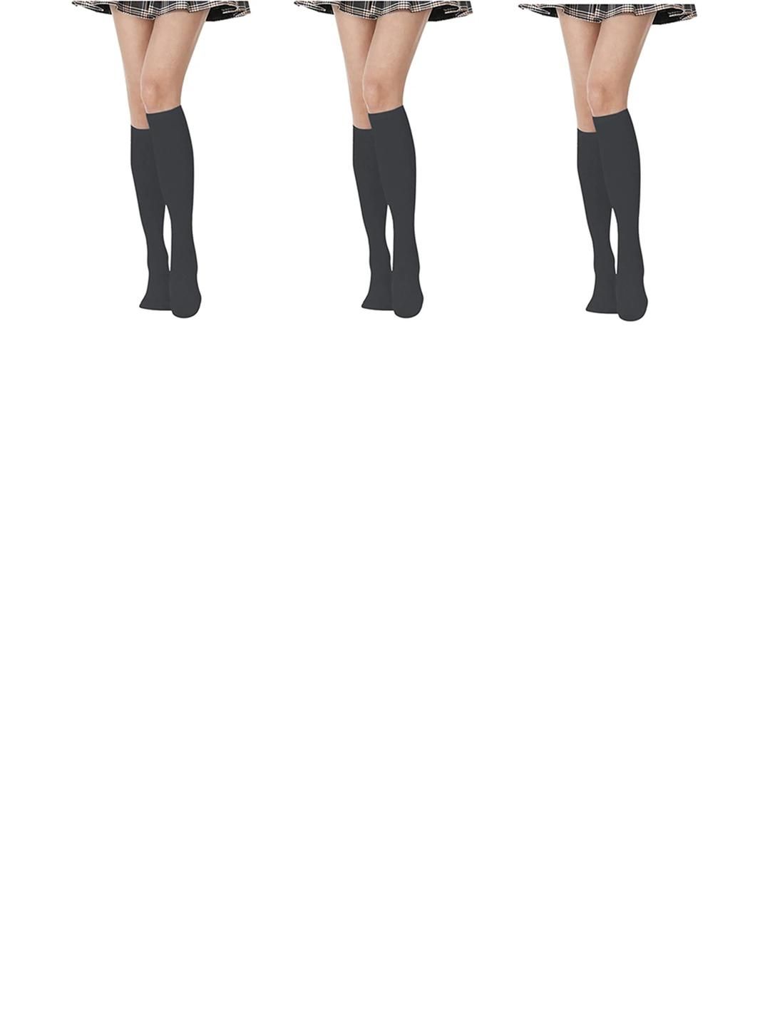 MUKHAKSH Kids Grey Socks-picture-34