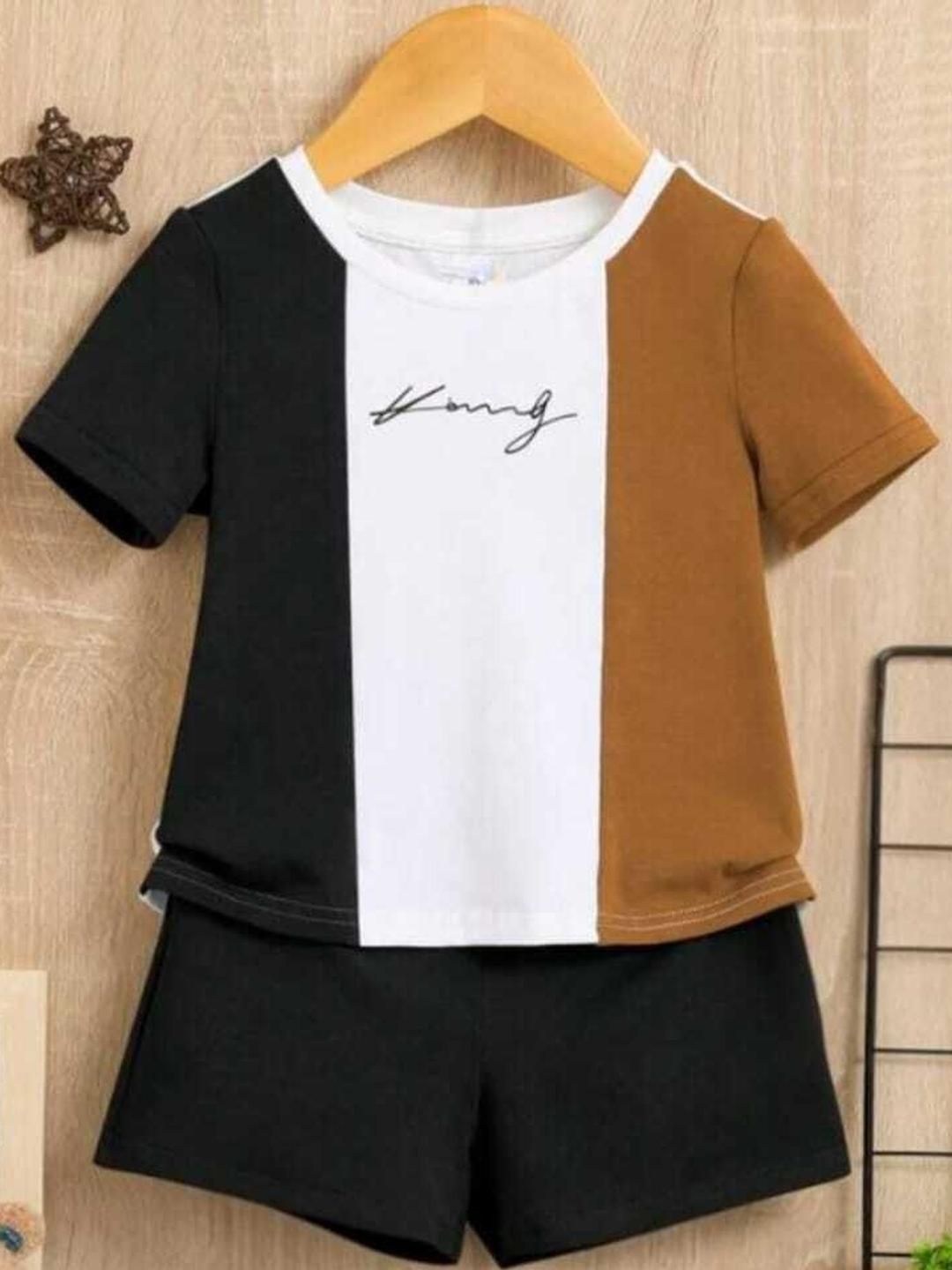 ELPIXIE FASHION Unisex Black Clothing Set-picture-56