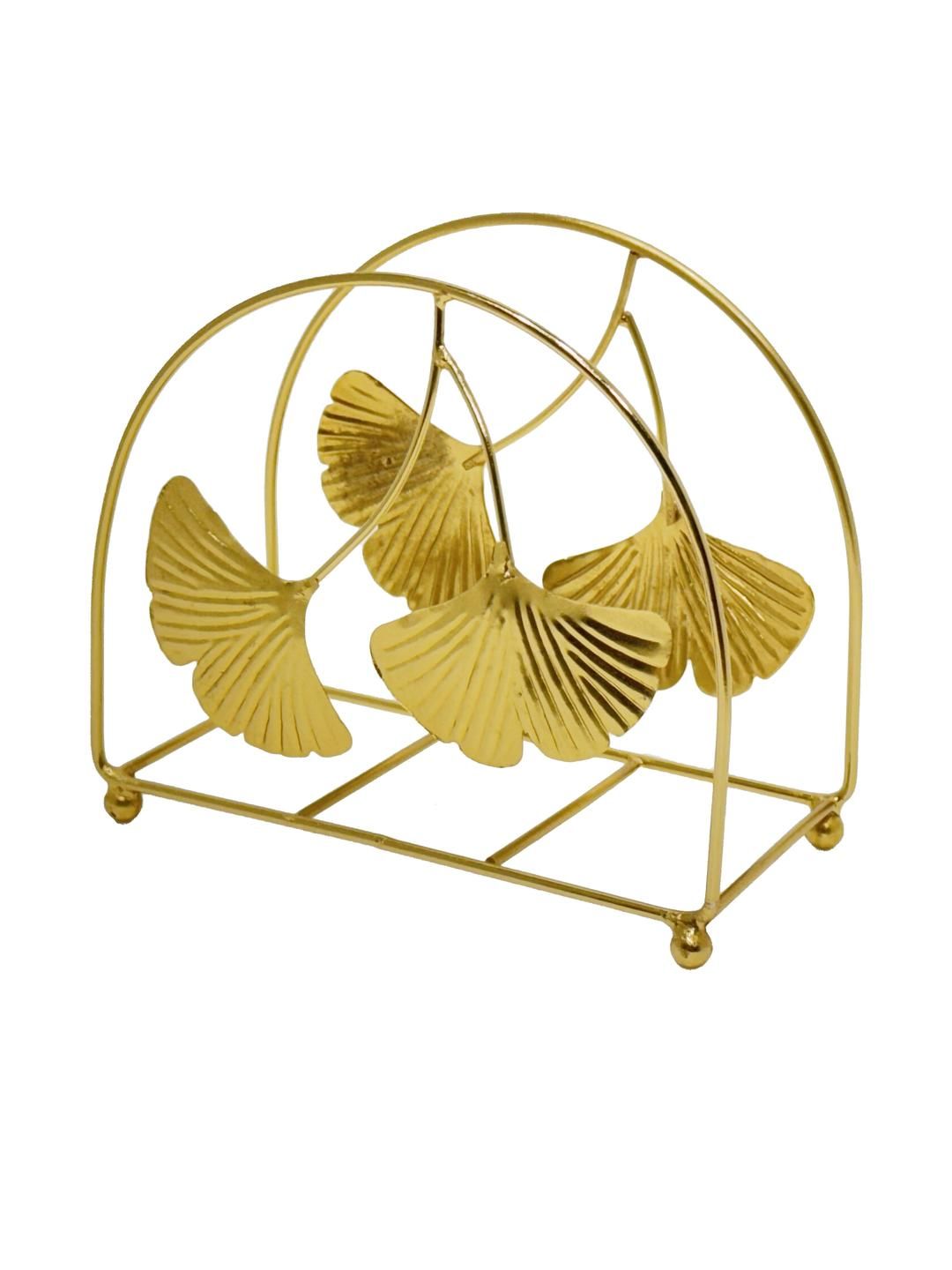 ESSENZA MAISON Gold-Tone Metal Tissue Holder-picture-20