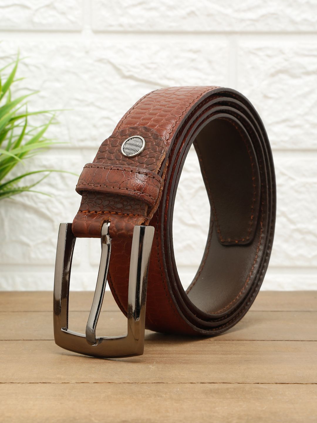 TYBELT Men Textured Leather Belt-picture-26