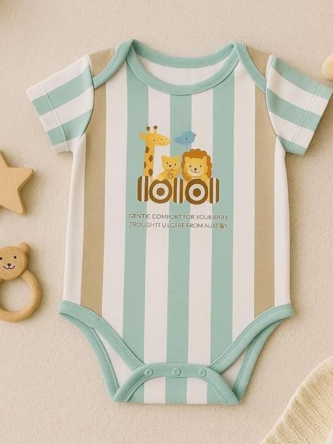 Adhigams Kids Printed Cotton Romper-picture-34