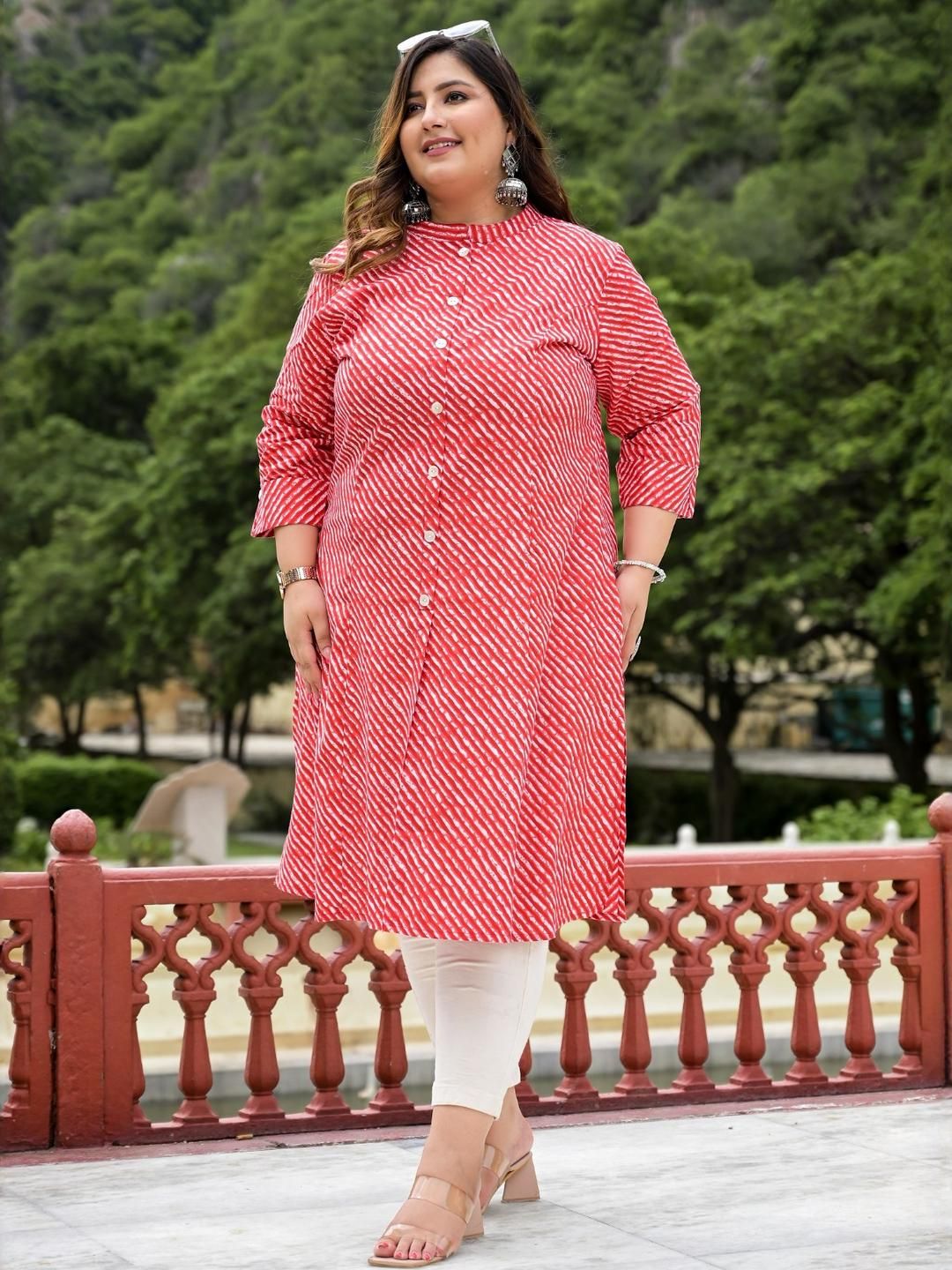 ROPADEMODA Women Red Kurtas-picture-28