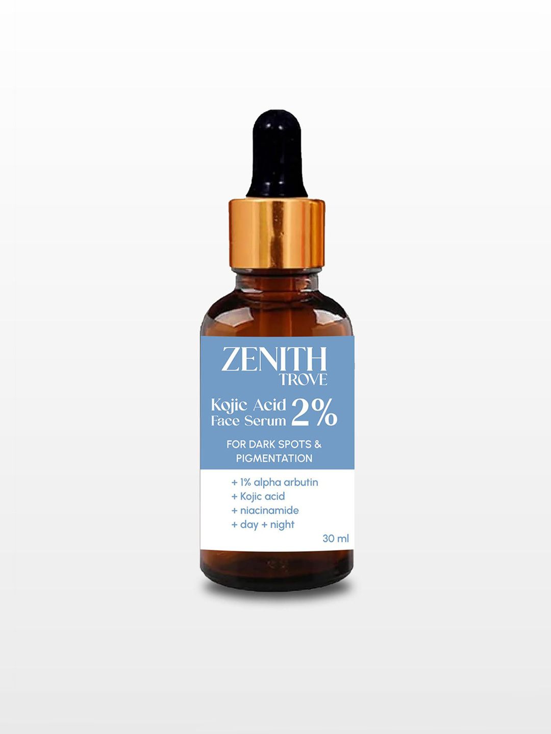 Zenith Trove Kojic Acid 2% Face Serum For Dark Sports - 30 ml-image-45