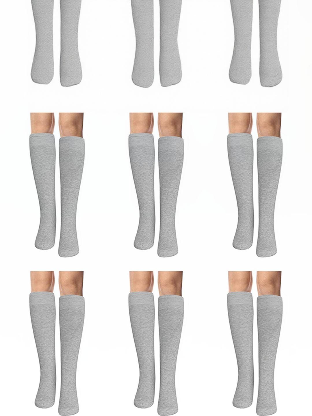 MUKHAKSH Kids Grey Socks-picture-41