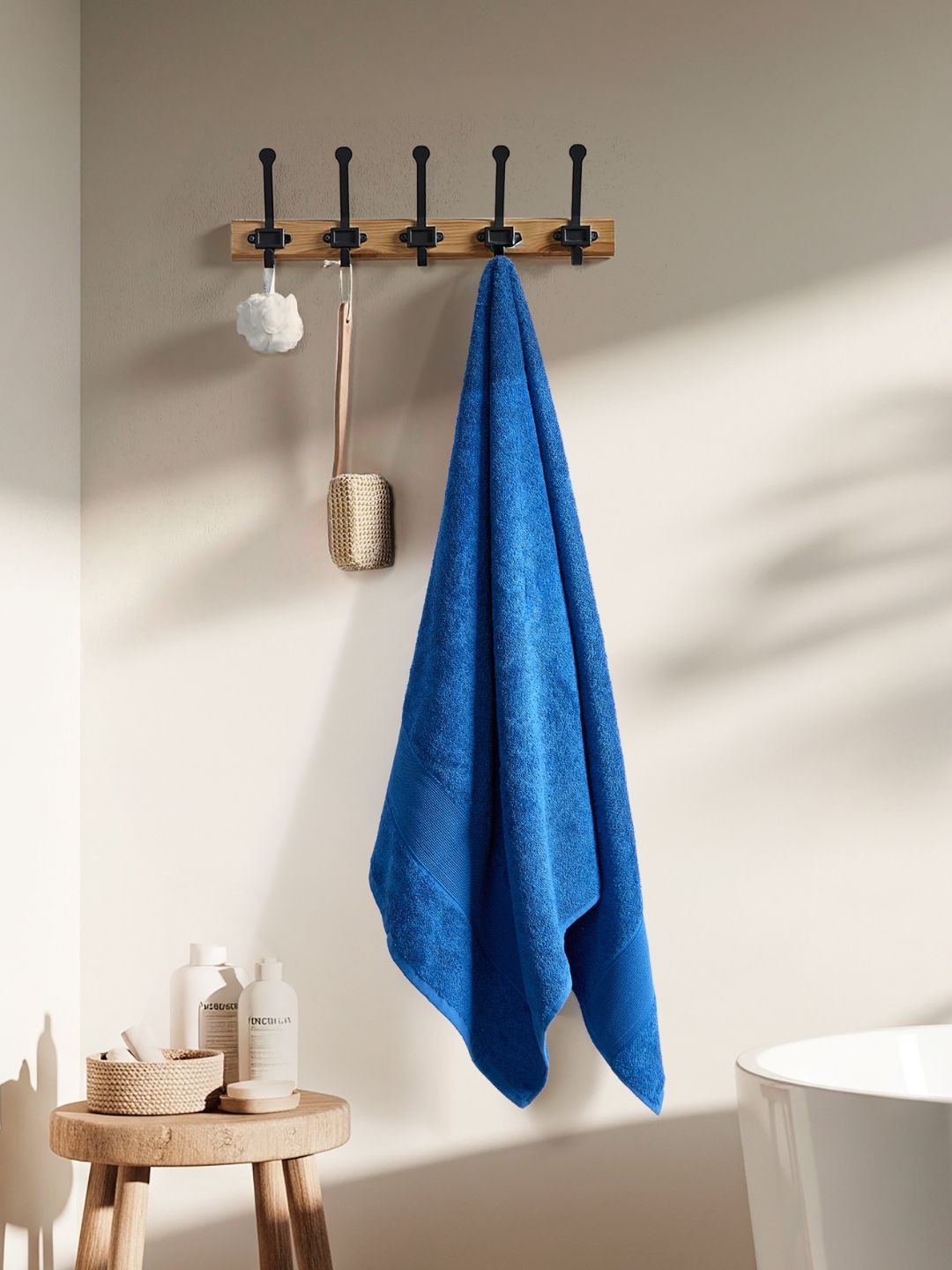 haus & kinder Harmony Combed Blue & Pink 2 Pieces Pure Cotton 500 GSM Towel Set-picture-16