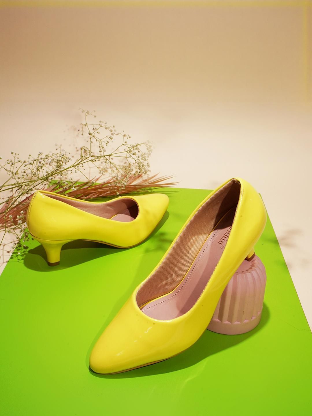 Dollphin Women Yellow Heels-picture-47