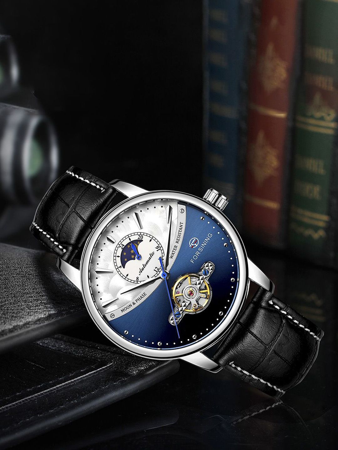 FORSINING Men Dial & Leather Straps Analogue Watch FSG8179M3S3-picture-14