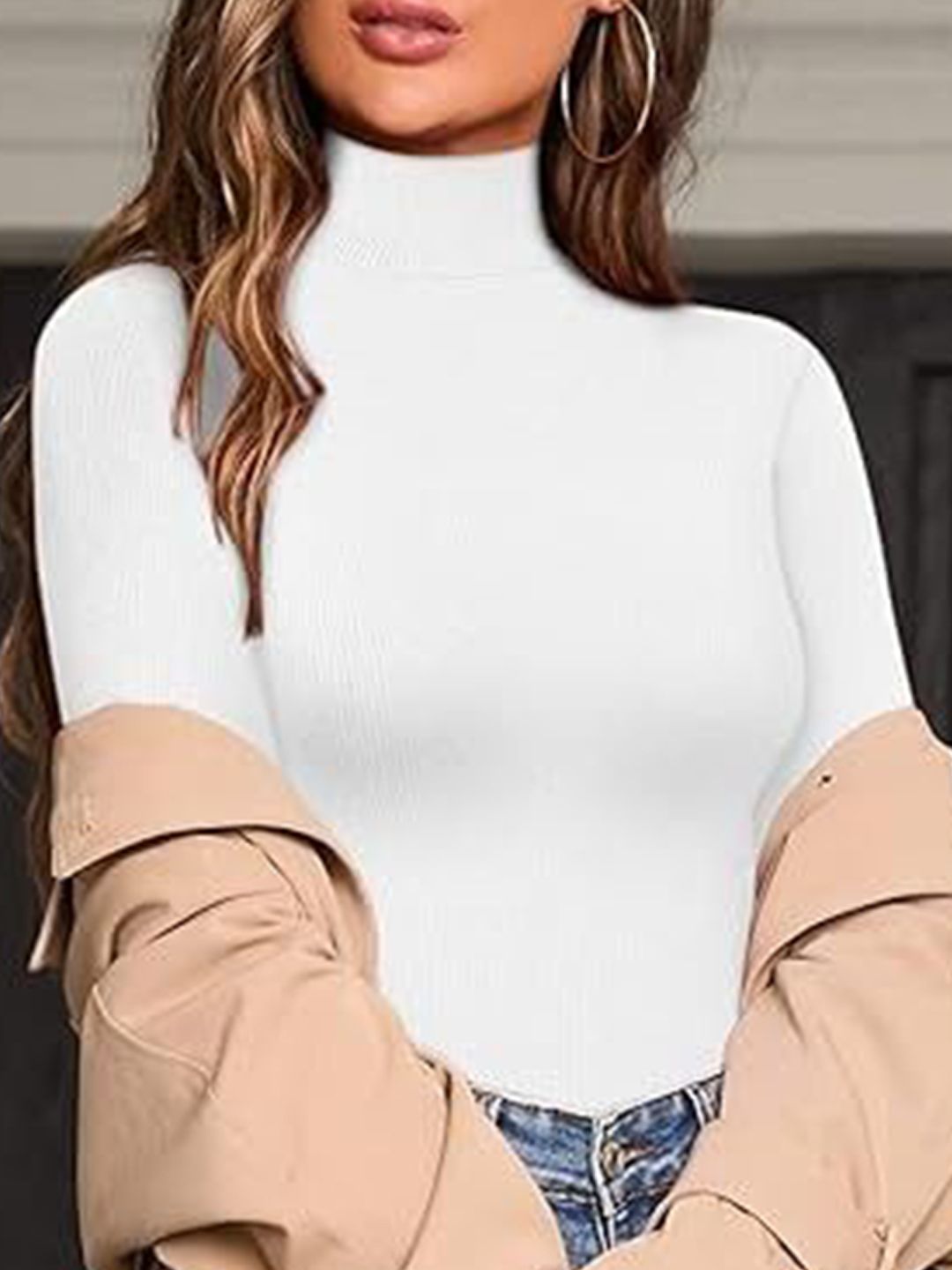 TRENDY ERA High Neck Bodysuit-image-18