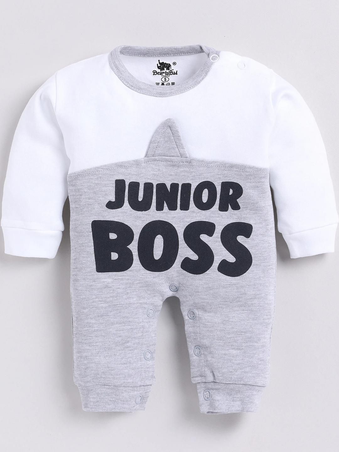 Dear to Dad Unisex White Clothing Set-picture-24