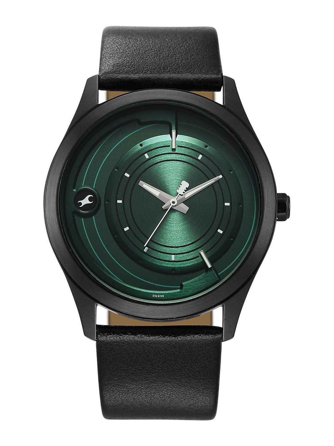 Fastrack Groove Men Brass Dial & Leather Straps Analogue Running Watch 3317NL03-picture-55