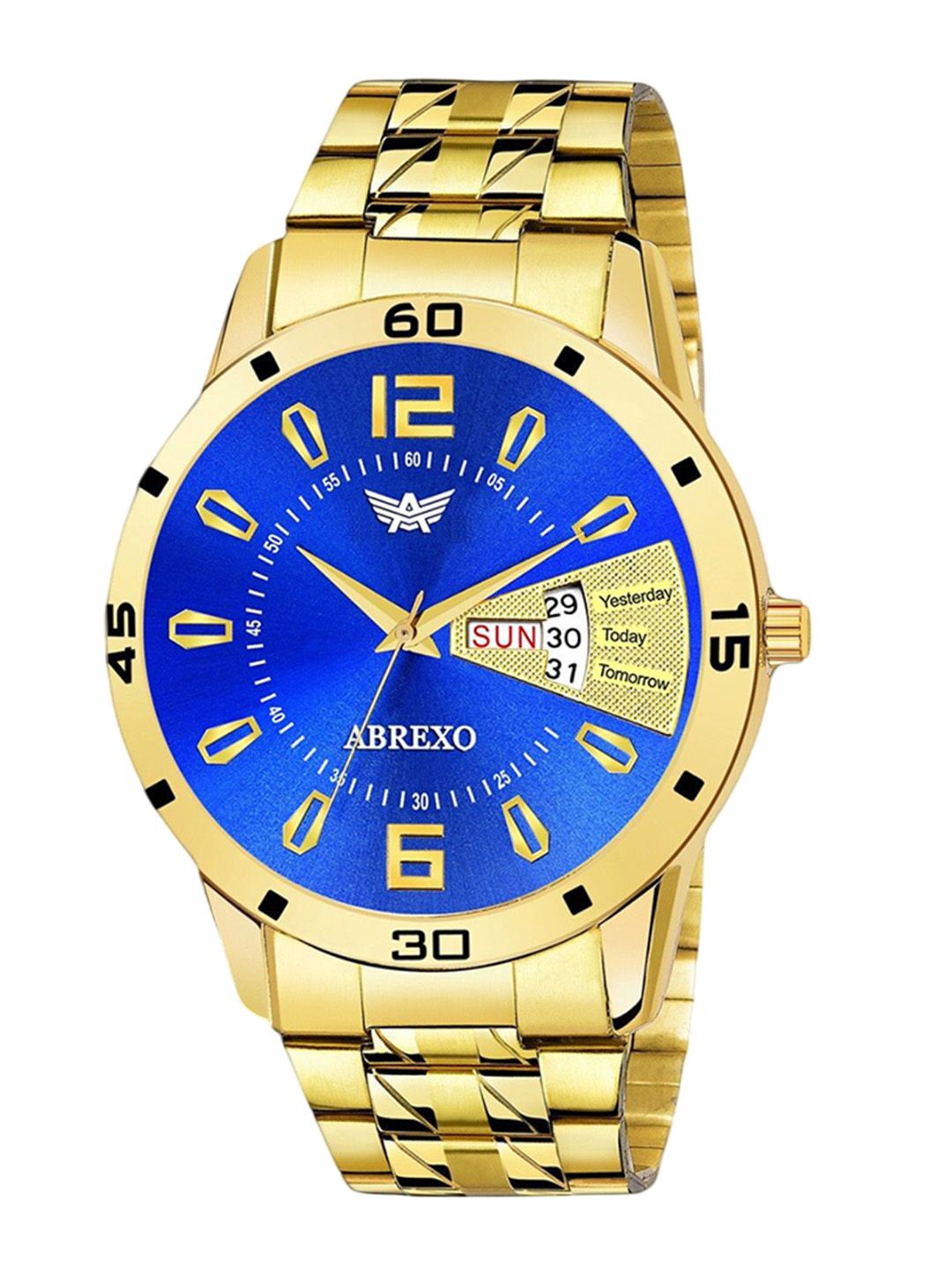 Abrexo Men Printed Round Foldover Regular Analogue Watch - Abx1220-image-22