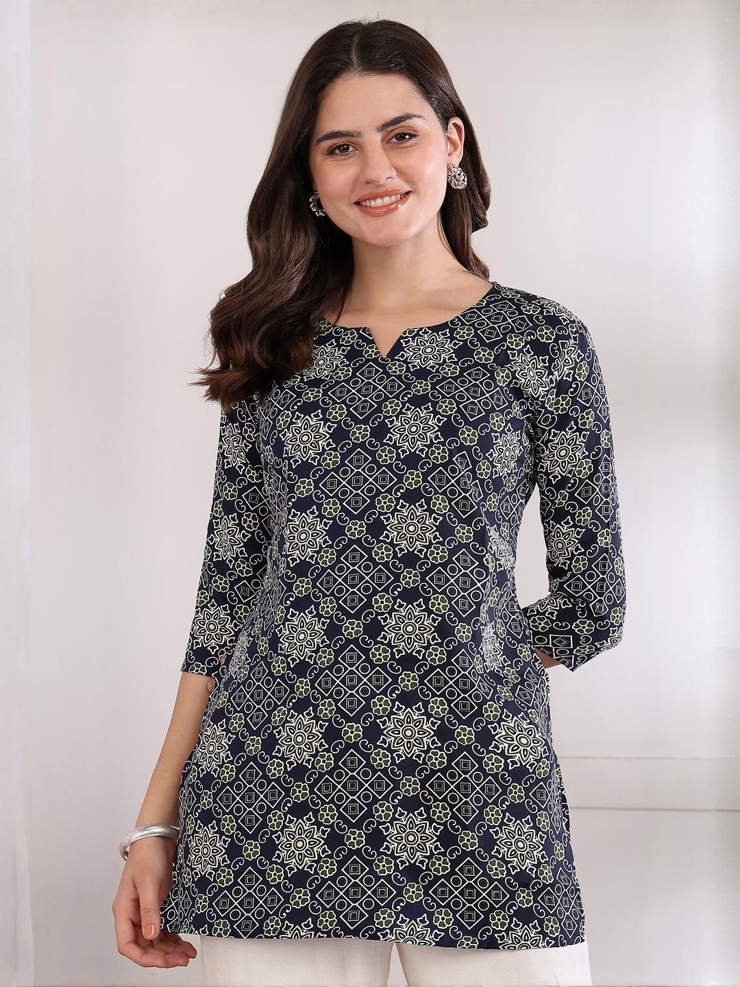 moda rapido Women Printed Regular Straight Kurti Pack Of-1-picture-34