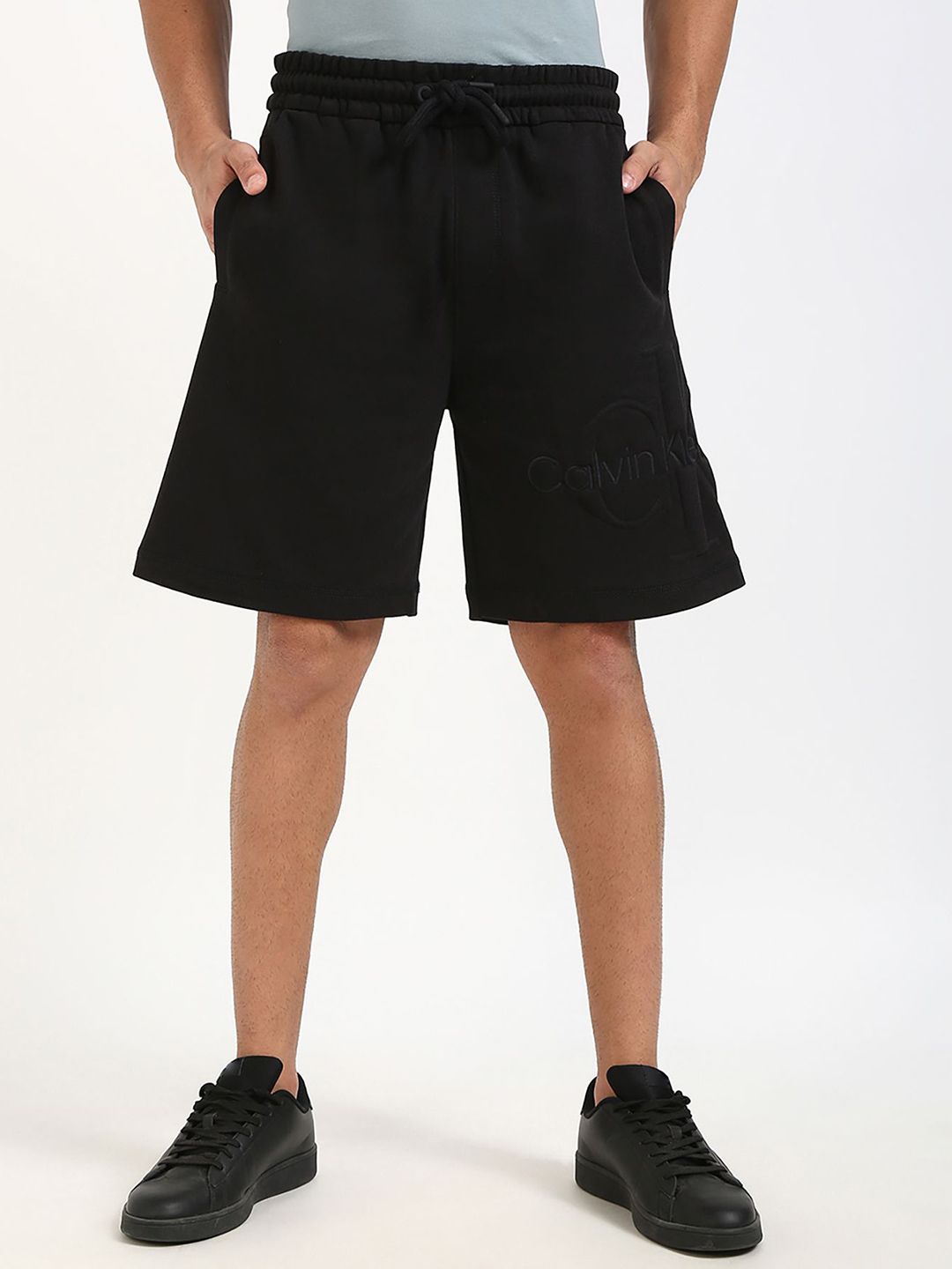 Calvin Klein Jeans fashion Men Brand Logo Embroidered Loose Fit Oversized Sports Shorts-picture-15