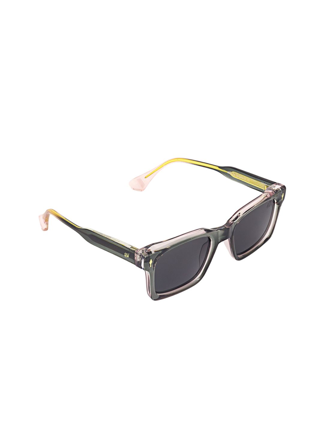 HAMILTANO WINSTON Men Wayfarer Uv Protected Sunglasses Black-image-39
