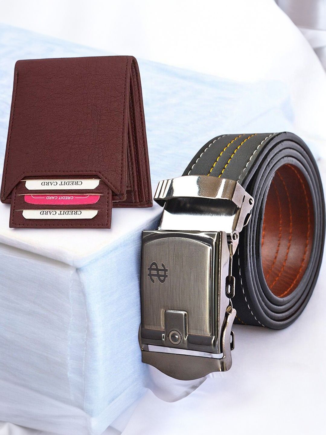 Provogue Men Accessory Gift Set of Wallet and Belt-picture-16