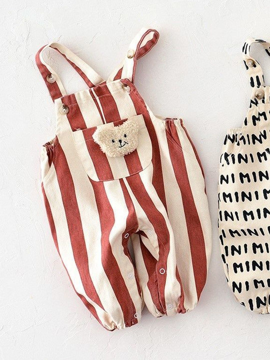 Ju Ju Jam Kids Striped Shoulder Straps Basic Jumpsuit-picture-54