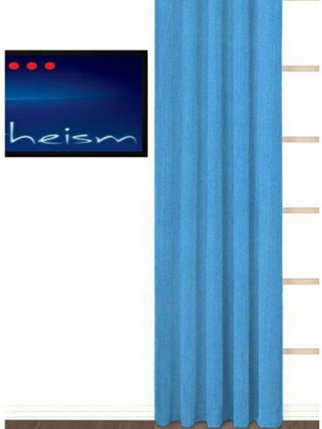 BELLA TRUE Blue Ripple Fold Door Curtain-picture-17