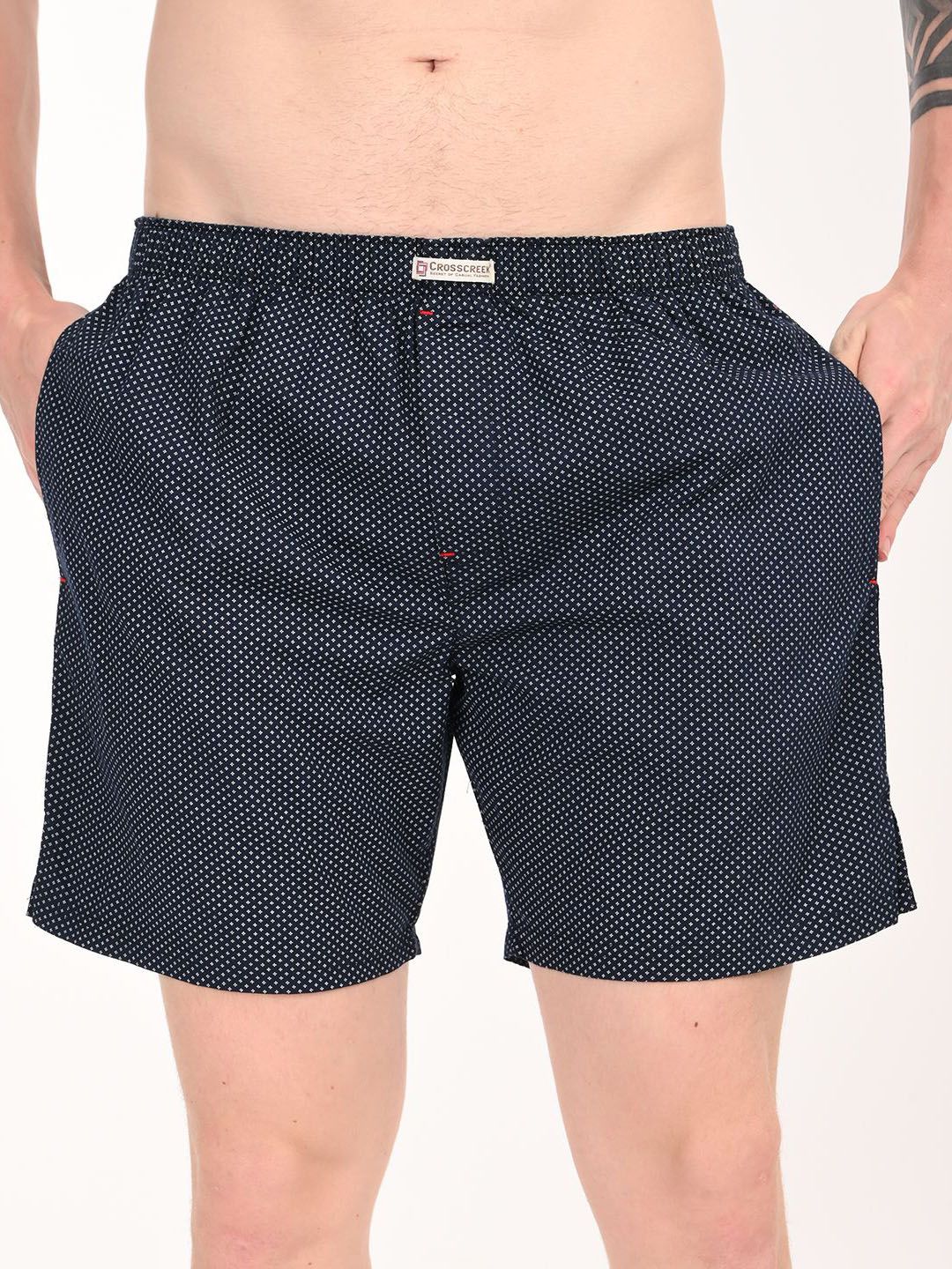 Crosscreek Men Pack Of 2 Printed Pure Cotton Boxers BXRC04U-picture-45