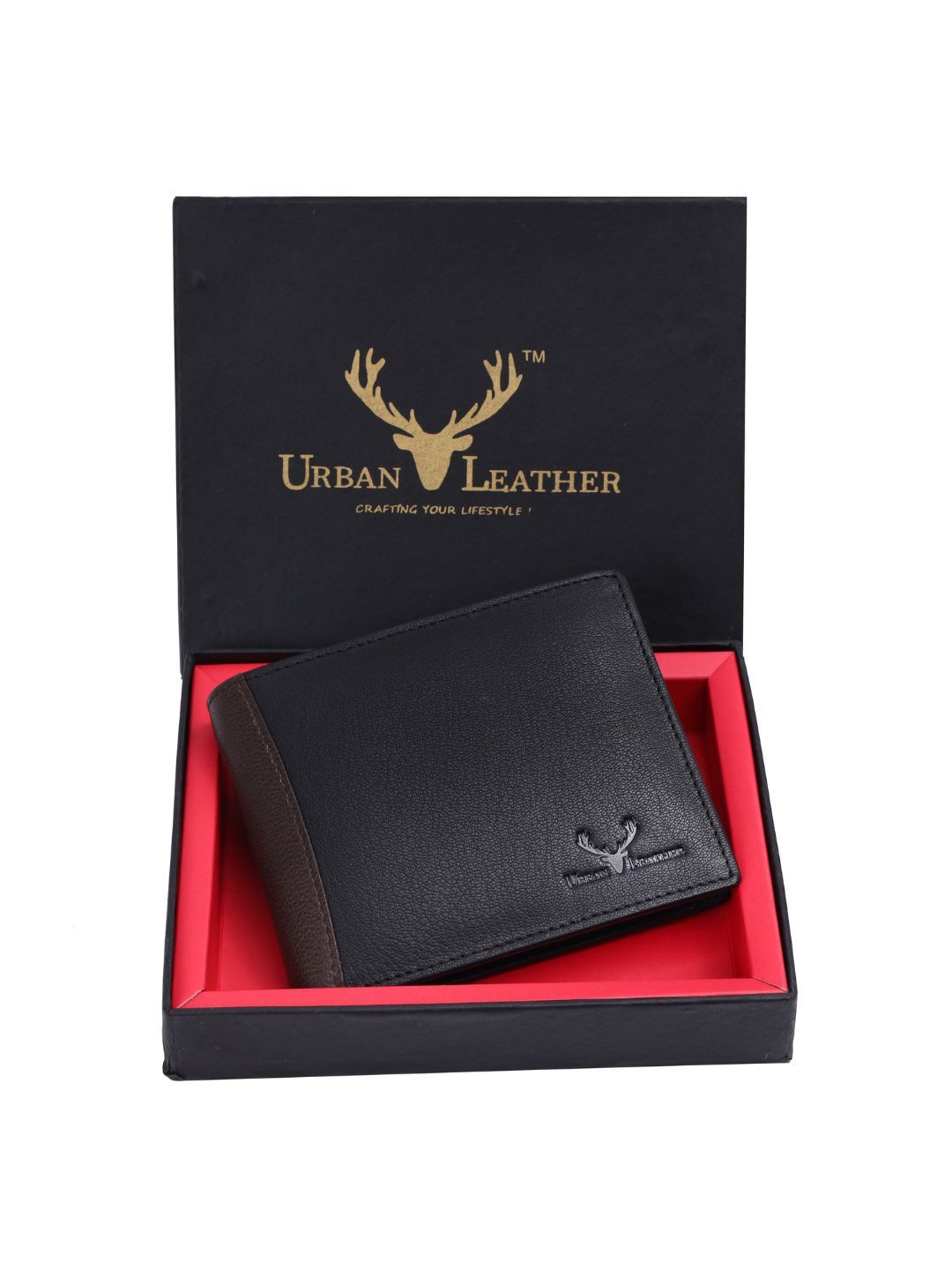 URBAN LEATHER Men Textured Short Two Fold Wallet-picture-38
