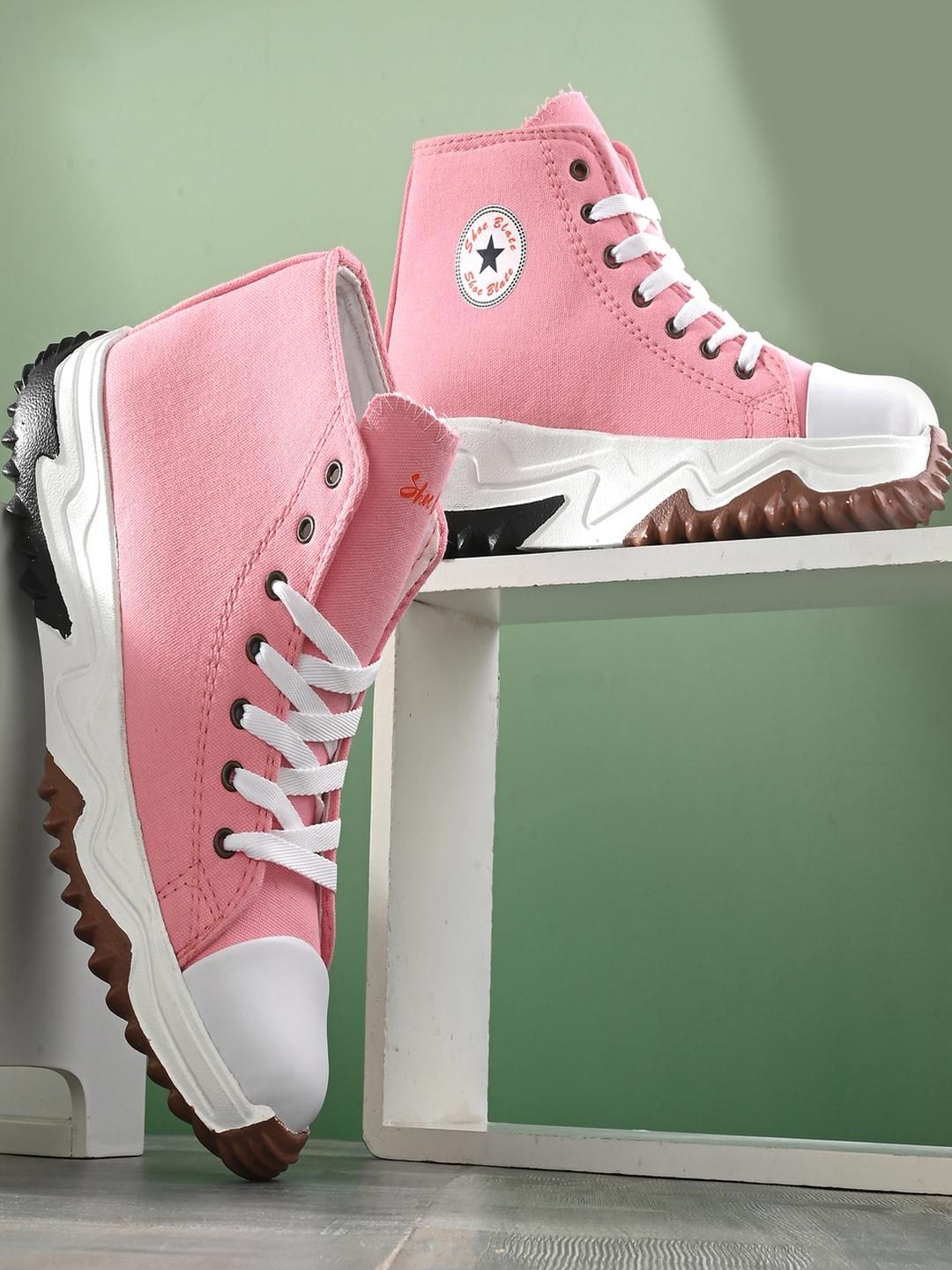 SHOE BLATE Women High-Top Walking Non-Marking Shoes-picture-26