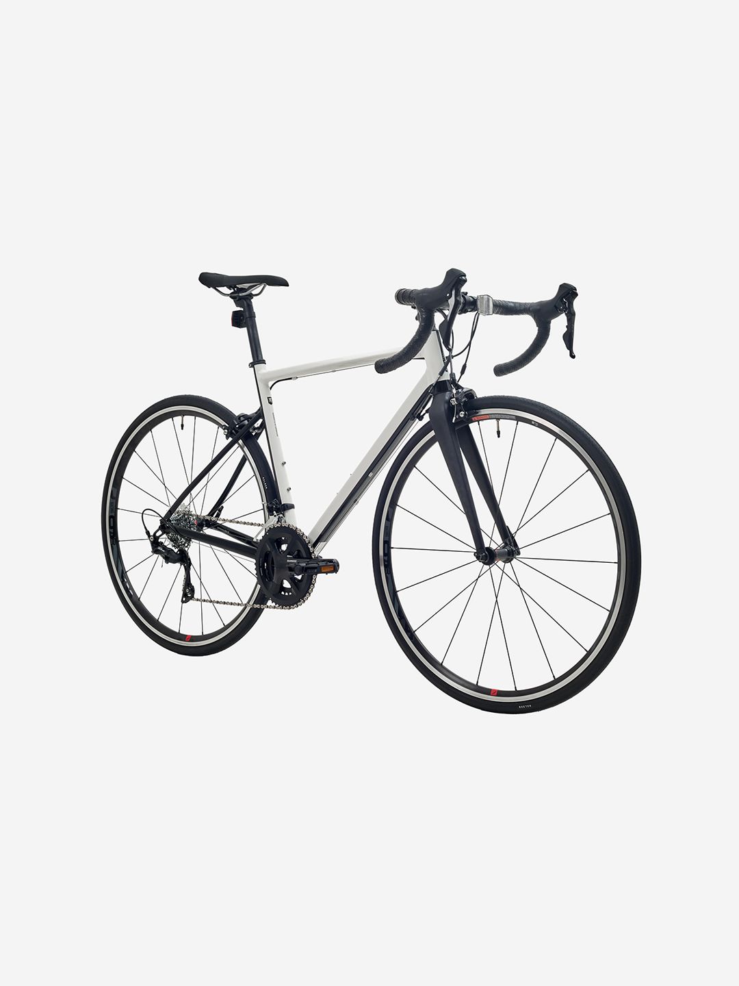 Decathlon Vanrysel - Unisex White EDR AF105 Lightweight Road Bike-image-44