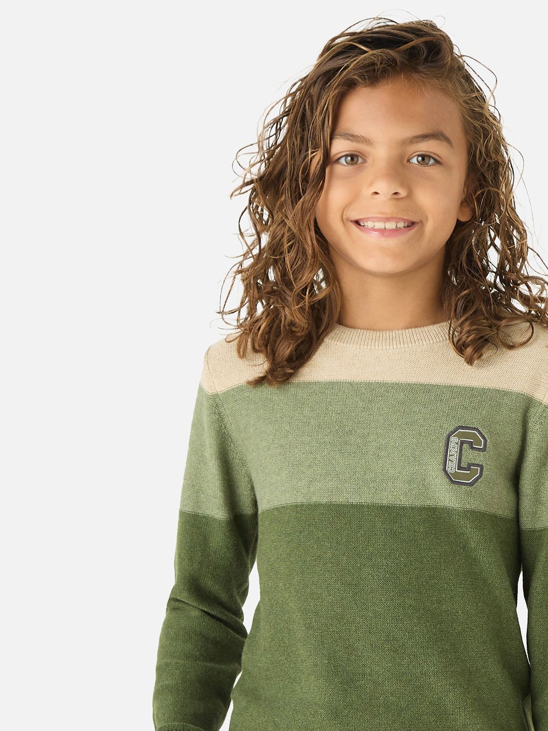 Juniors by Babyshop Boys Striped Cotton Sweater Vest-picture-21