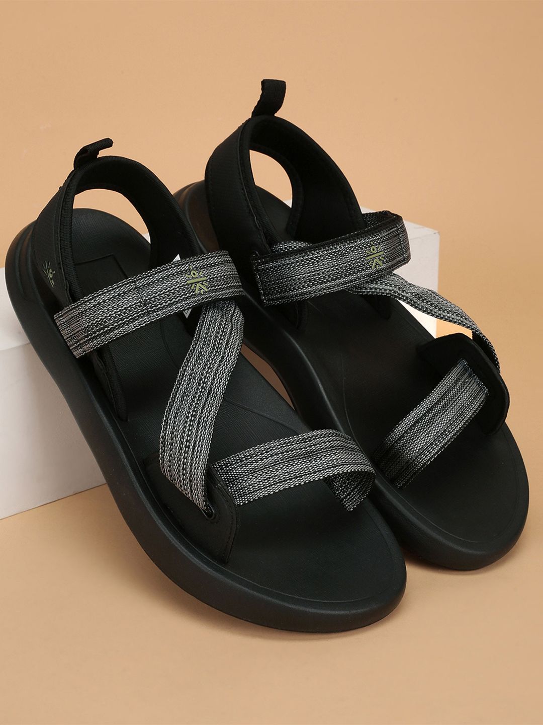 CULT Krios Men Black Comfort Sandals-picture-44