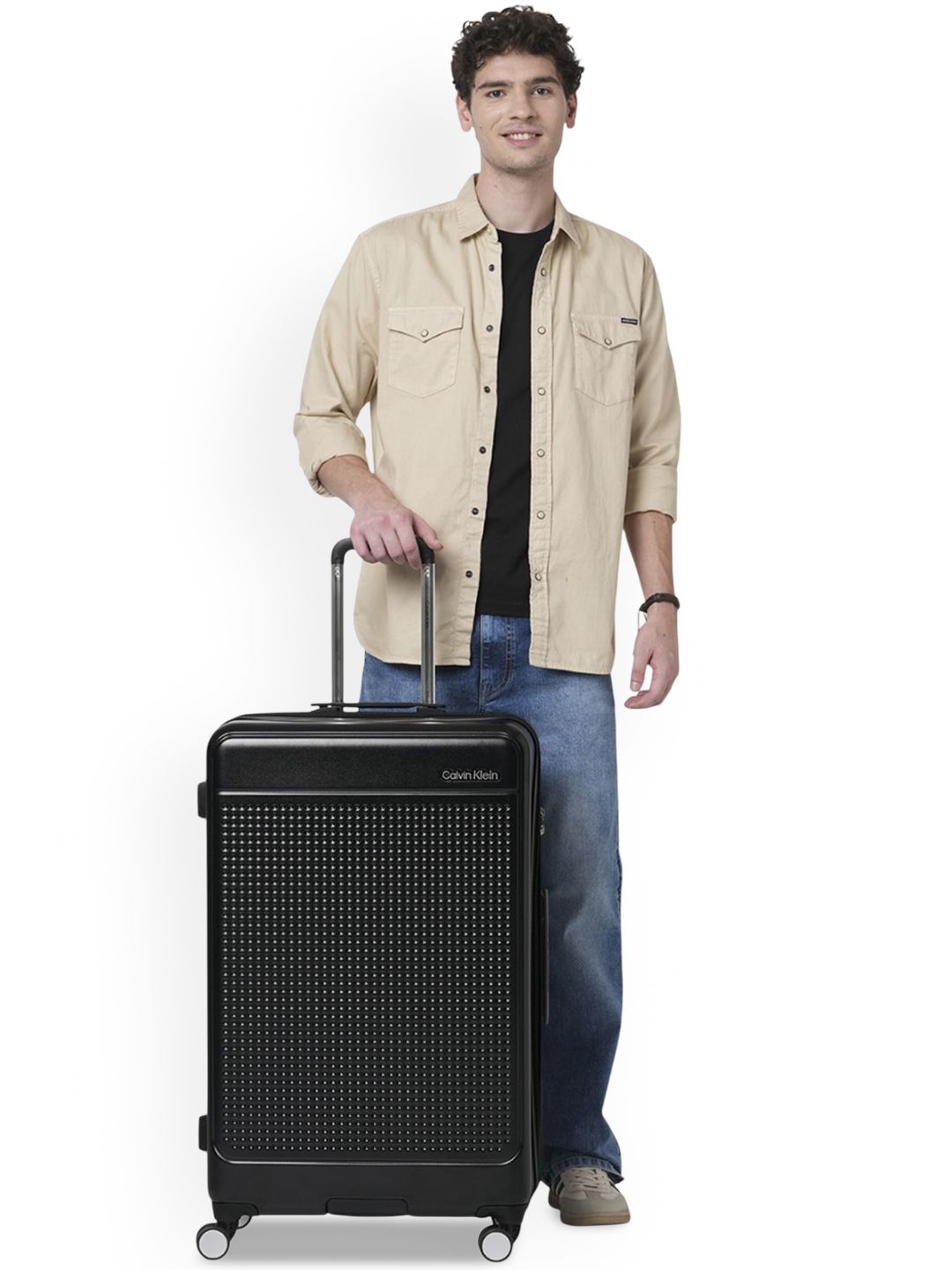 CALVIN KLEIN IN STEREO Range Black Hard 31" Large Luggage-picture-43