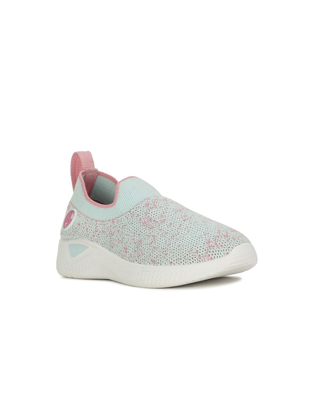 Bubblegummers Kids Round Toe Printed Slip-On Sneakers