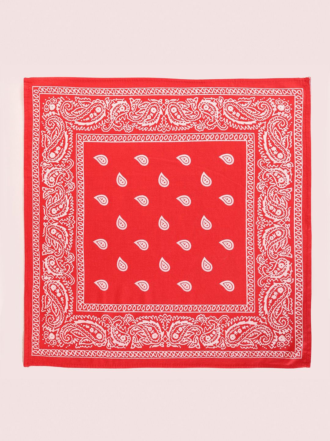 Ravaiyaa Unisex Paisley Printed Pure Cotton Bandana Headband-picture-24