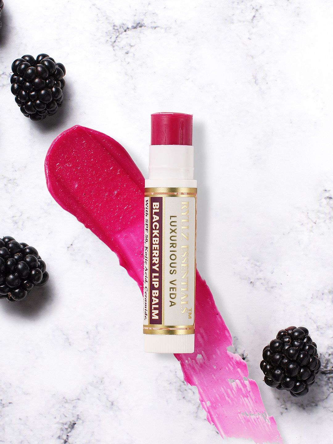 ryllz essentials Blackberry Lip Balm With SPF 50 PA+++ - 5 g-picture-11