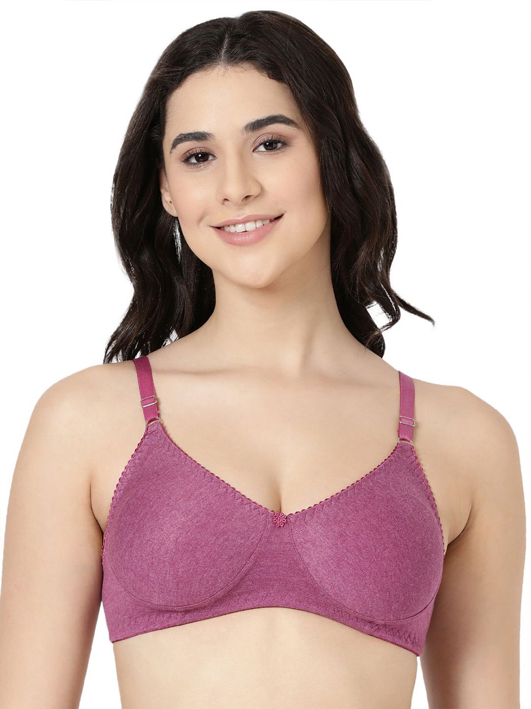 BLOSSOM Women Full Coverage Non Padded Seamless T-shirt Bra