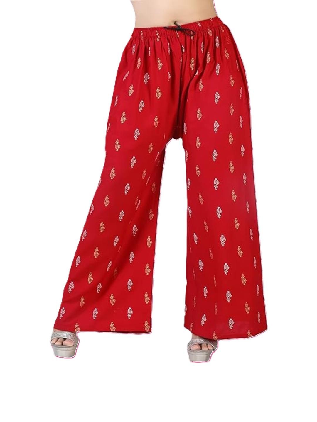 Aura Glam Women Printed Palazzos-image-26