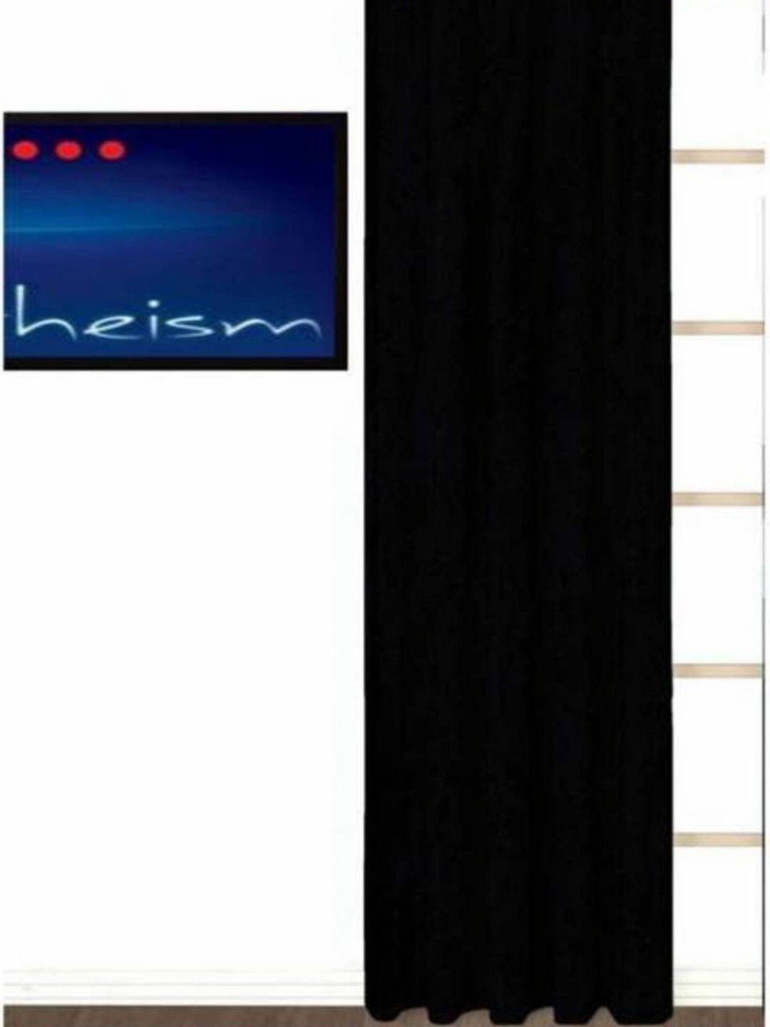 BELLA TRUE Black Regular Door Curtain-picture-7