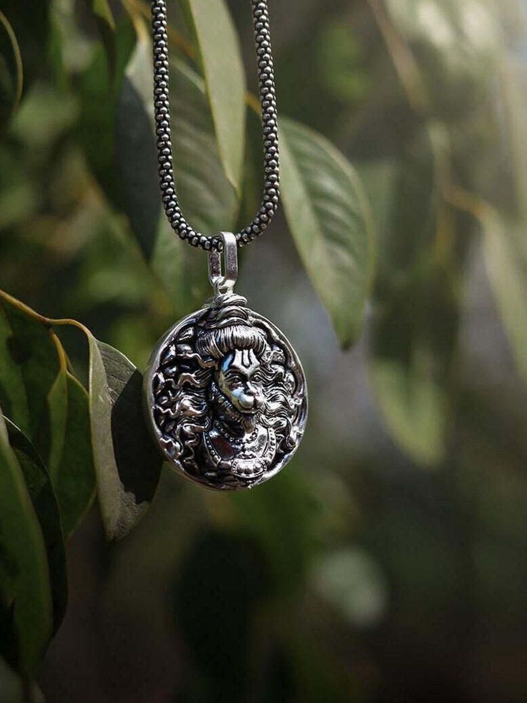 The Roadster Lifestyle Co. Men Rhodium-Plated Contemporary Pendant-picture-41