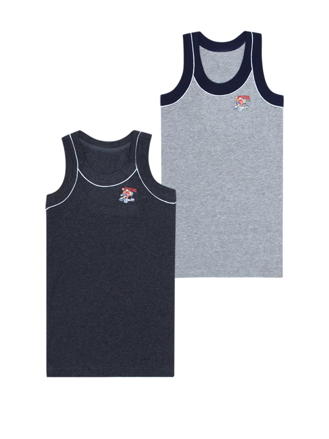Kritiu Po2 Cotton Innerwer Vests Multicolor-picture-39