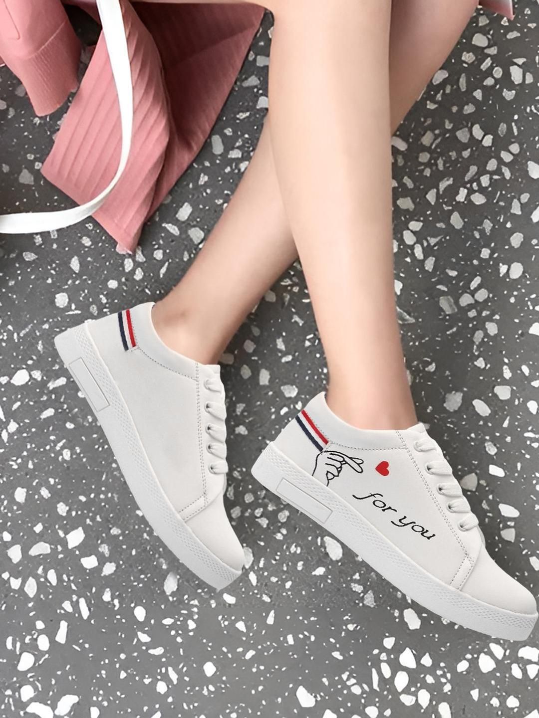 Antox Women White Casual Shoes-picture-28