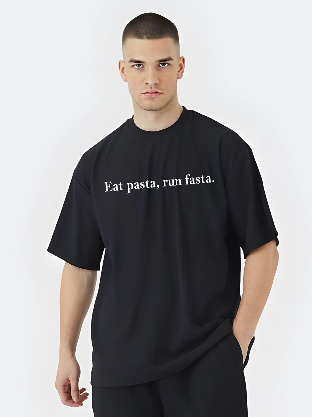 Stitchmeashirt Men Printed Drop-Shoulder Sleeves Activchill T-shirt-picture-33