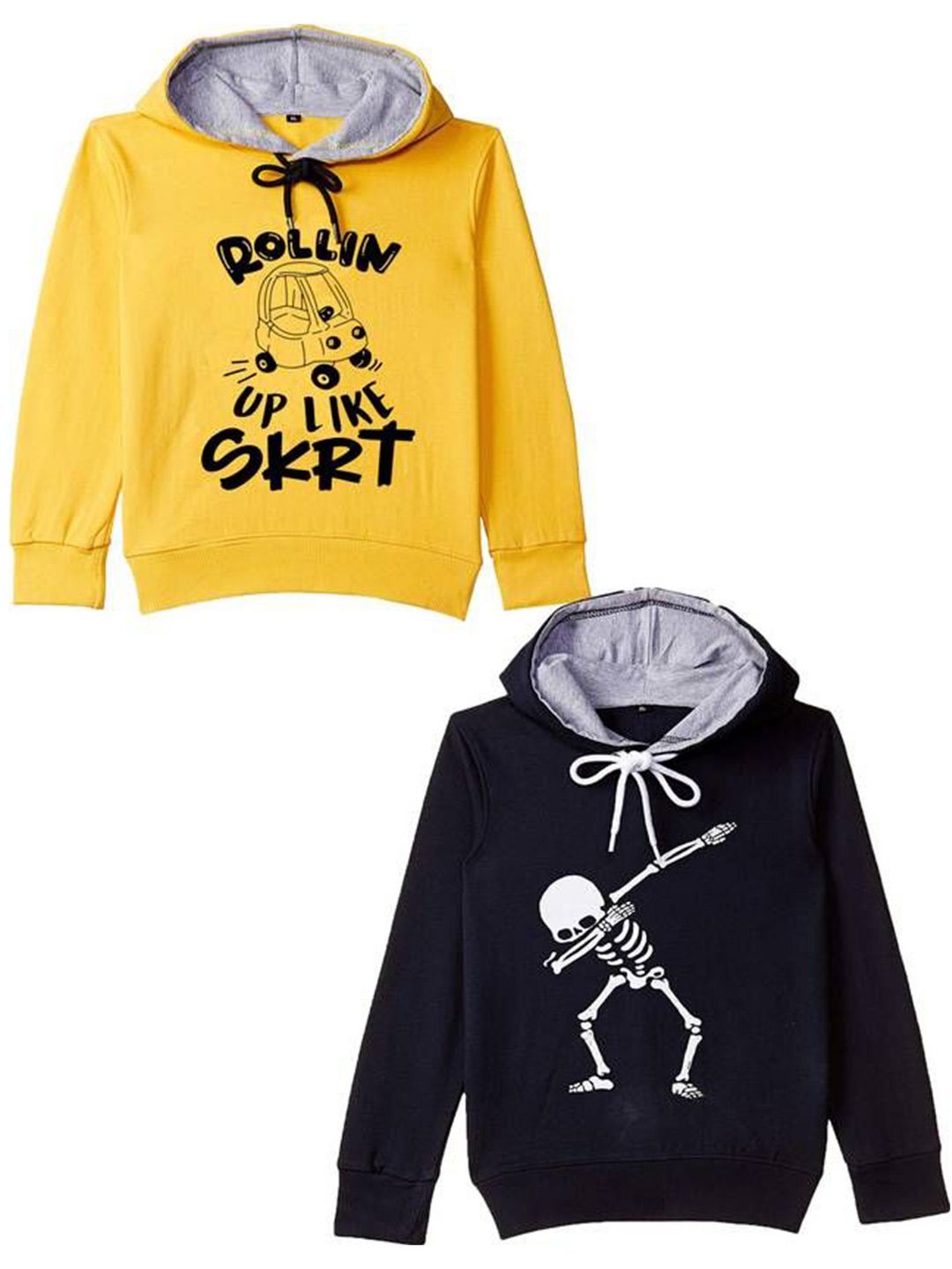 FAZZA Boys Pack of 2 Printed Hooded Sweatshirt-picture-35